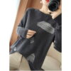 Y2K Casual Sweaters | Women Long Sleeve Chic Simple Pullover | Egirl Harajuku Streetwear 9