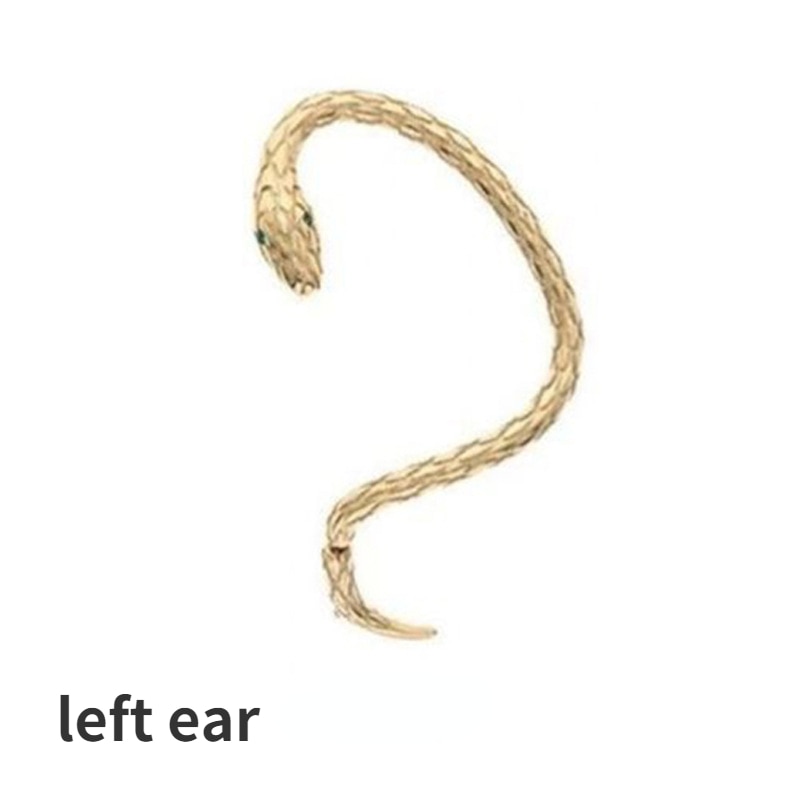 Gold left ear